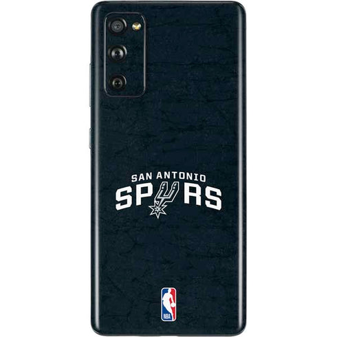 NBA San Antonio Spurs Distressed Galaxy S20 Fan Edition Skin